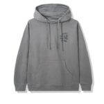 Anti Social Social Club Bat Emoji Hoodie – Gray - Image 2