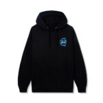 Anti Social Social Club Blue Precious Petals Hoodie – Black - Image 2