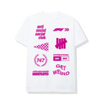 Anti Social Social Club Shirt UNDFTD X F1 Tee – White