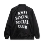 ASSC Coach Jacket Black - Image 2