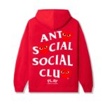 ASSC X COMME des GARCONS Hoodie Red - Image 2