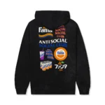 ASSC FANTA POP HOODIE Black back