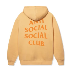 ASSC MIND GAMES HOODIE Peach color back