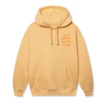 ASSC MIND GAMES HOODIE Peach color front
