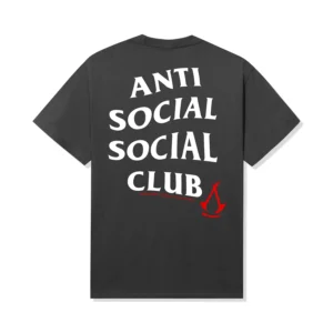 ASSC x Assassin’s Creed Eyes Tee – Charcoal back