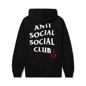 ASSC x Assassin’s Creed Yasuke Hoodie back – Black
