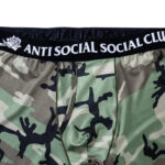 Anti Social Social Club Jacquard Logo Boxer Briefs 3-Pack Black - Image 2