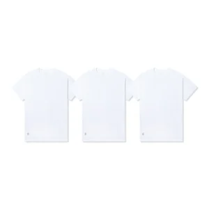 Anti Social Socila Club Mini Logo Undershirt 3-Pack All White