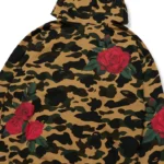 BAPE X ASSC FULL ZIP HOODIE M - Yellow - Image 4