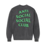 ASSC Alien Crewneck Pigment Black back