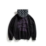 ASSC CHENILLE CHECKERED HOODIE Back