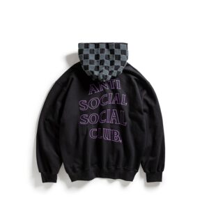 ASSC CHENILLE CHECKERED HOODIE Back
