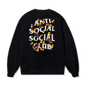 ASSC Candy Crewneck black back