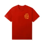 ASSC Clasic Mind Games Tee - Fiery Red front