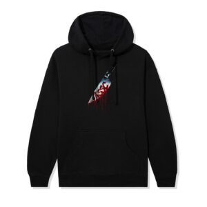 ASSC Knife Hoodie Black Front
