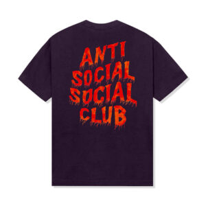 ASSC Knife Tee Purple Back