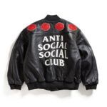 ASSC PETAL TO THE METAL LEATHER VARSITY JACKET Back