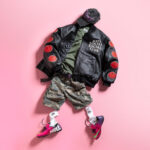 ASSC PETAL TO THE METAL LEATHER VARSITY JACKET LookUp