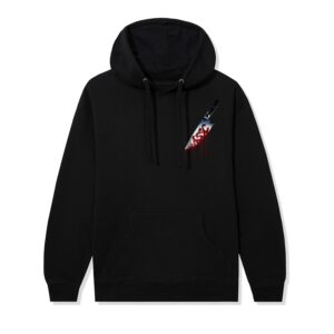 ASSC Pocket Knife Hoodie Black Front