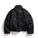 ASSC STANDARD ISSUES PUFFER Jacket Black Back