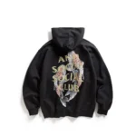 ASSC STUDDED MIND GAMES HOODIE - BLACK