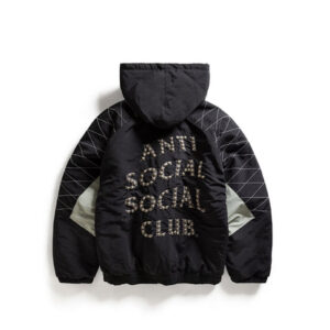 ASSC STUDDED STARTER JACKET WITH QUILTED SHOULDERS Back