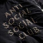 ASSC STUDDED STARTER JACKET WITH QUILTED SHOULDERS - Image 2