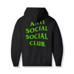 ASSC Strange Days Zip Hoodie Black Back