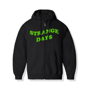ASSC Strange Days Zip HoodieBlack Front