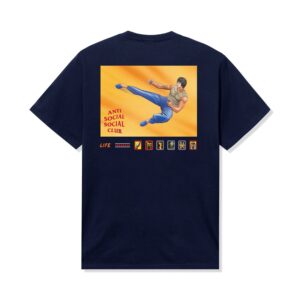 ASSC x Shinobi Retro Joe Tee navy back