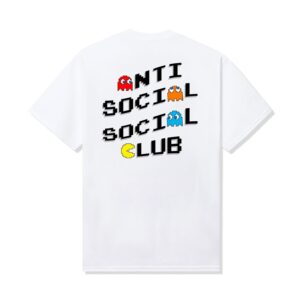 ASSC x PAC-MAN Pixel Tee White Back