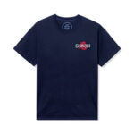 ASSC x Shinobi Retro Joe Tee navy front