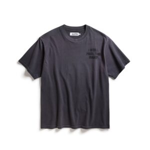 Missing Tee Black Front