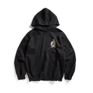 ASSC STUDDED MIND GAMES HOODIE - BLACK