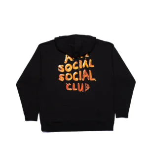 ANTI WAX HOODIE - BLACK BACK