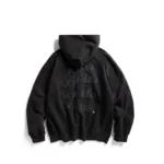 ASSC Black Applique Hoodie BACK