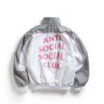ASSC White Track Jacket - BACK
