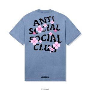 ASSC x Minecraft Cherry Blossom Tee Storm Blue Front