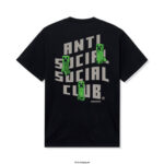 ASSC x Minecraft Creeper Logo Tee Black back