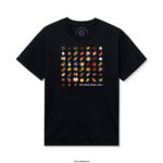 ASSC x Minecraft Food Tee Black Front