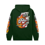 ASSC x Nascar Daytona Hoodie - Dark Green Back