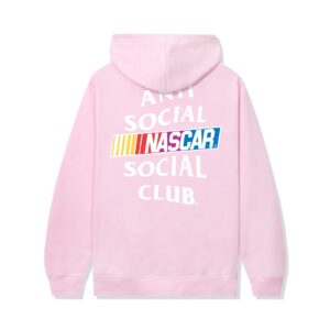 ASSC x Nascar Games Hoodie Pink Back