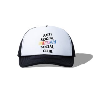 ASSC x Nascar Games Trucker Hat White Black Front