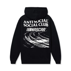 ASSC x Nascar Too Tough To Tame Hoodie Black White