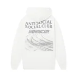 ASSC x Nascar Too Tough To Tame Hoodie White Back