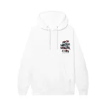 Sadboyz x ASSC Thorns White Hoodie Front Hoodie