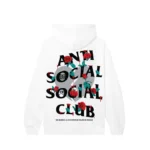 Sadboyz x ASSC Thorns White Hoodie back