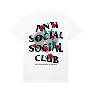 Sadboyz x ASSC Thorns White Tee back
