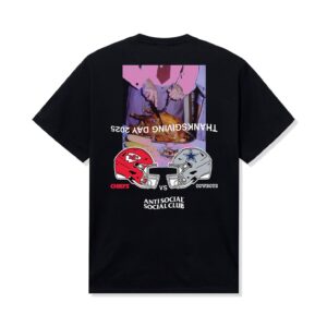 ASS x NFL CVC Tee Black back