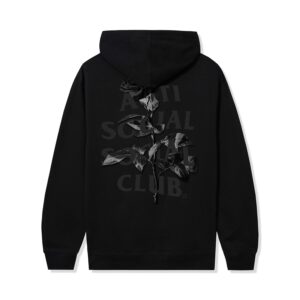 ASSC Hell O Rose Hoodie Black Back